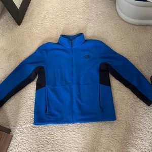 Blue North Face Fleece